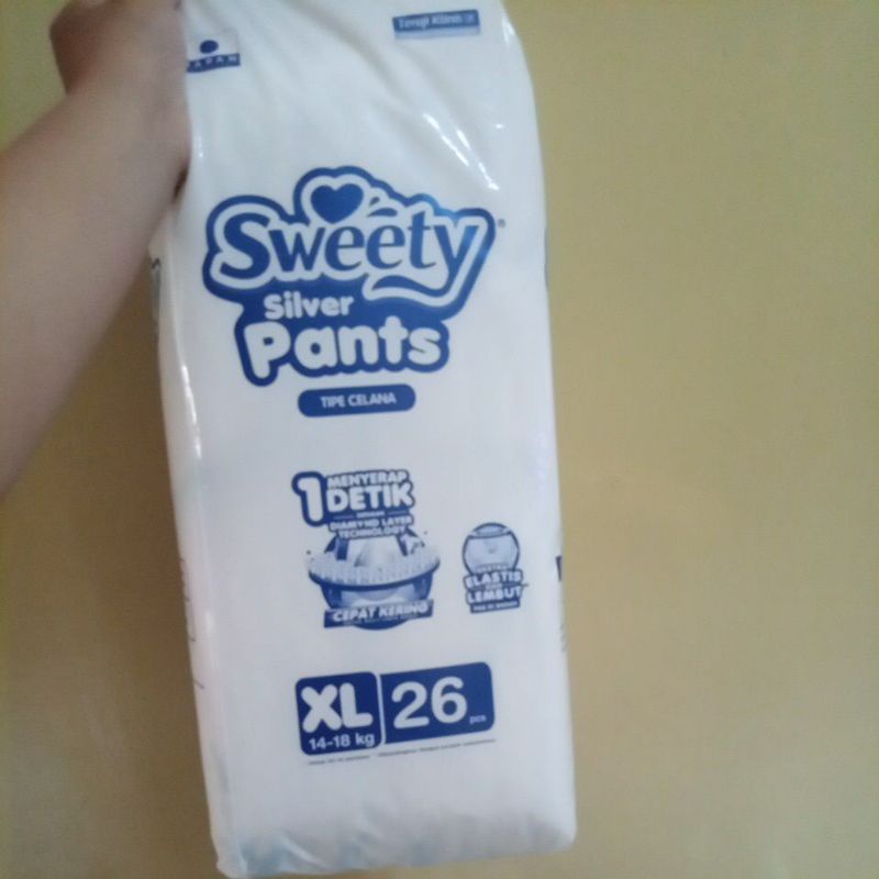 Sweety Silver Pants size XL26 MURAH BANGET (kemasan e - commerce)