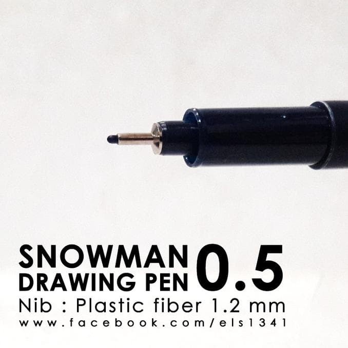 

Pendrawing- Snowman Drawing Pen 0.5 Biru Terjamin -Drawing-Pen.