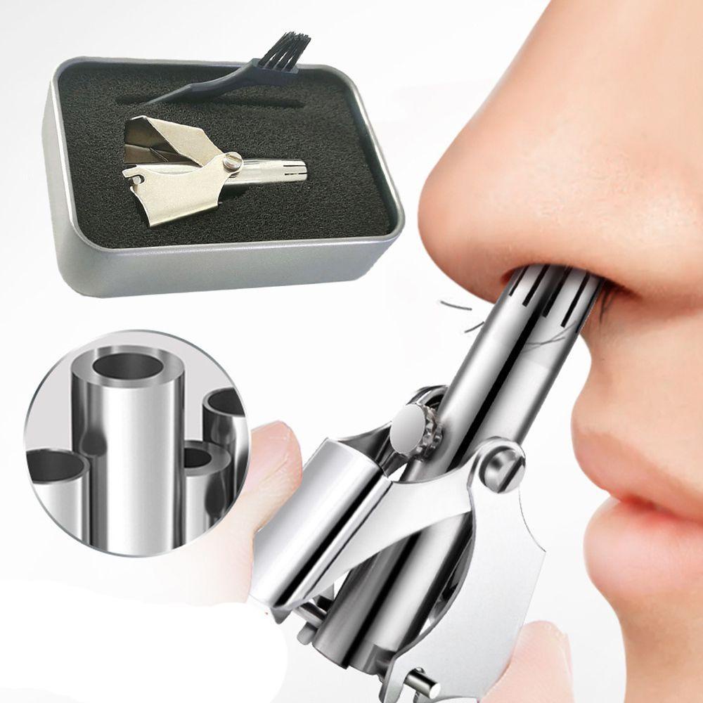 Top Nose Hair Ear Trimmer Alat Cukur Rambut Hidung Pria Multifungsi Portable Universal Bisa Dicuci