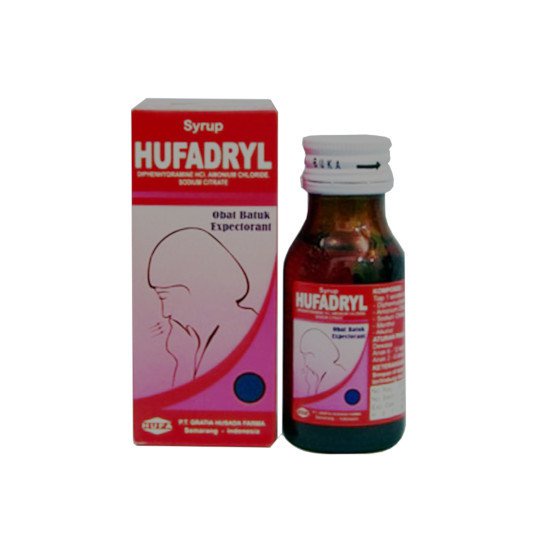 Hufadryl Expectorant SIRUP 60 ML