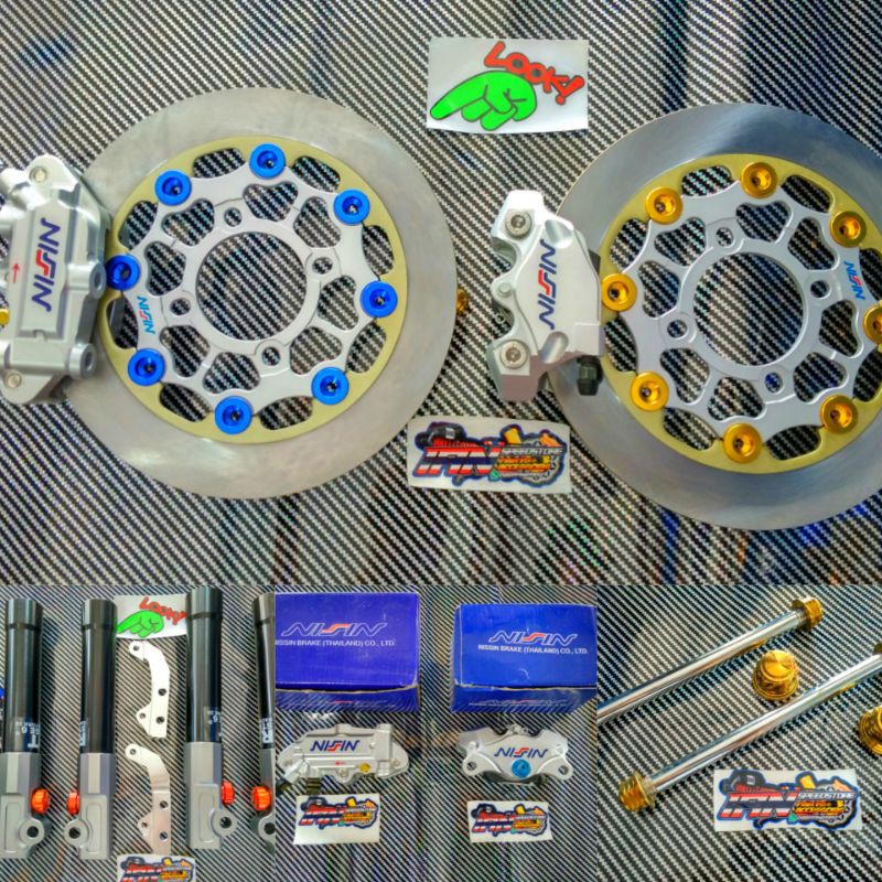 paketan kaliper nissin +bottom rt stage+kaliper nissin