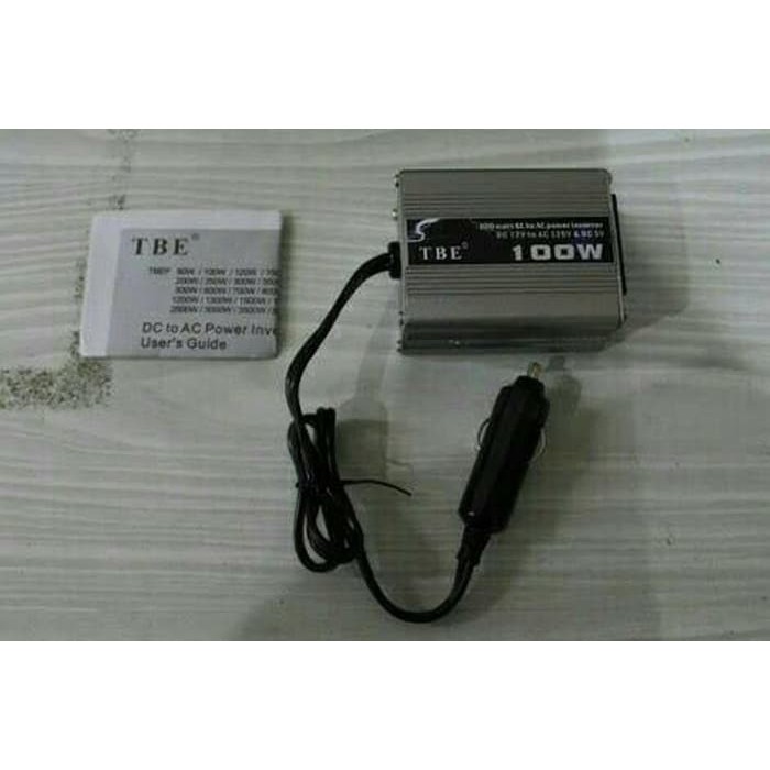Power Inverter Mobil 100 watt DC to AC sparepart