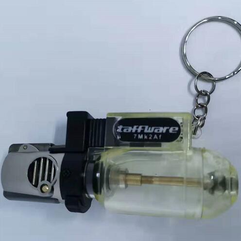 Overview of Firetric Tin Pioneer Windproof Powerful Micro Gas Torch Flame - 7MK2AF