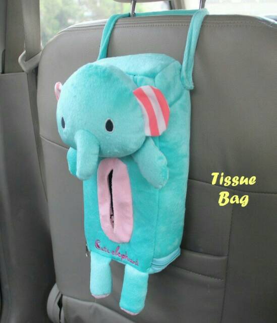 TEMPAT TISSUE BAG HOLDER GANTUNG MOBIL KARAKTER CARTOON ok  good quality