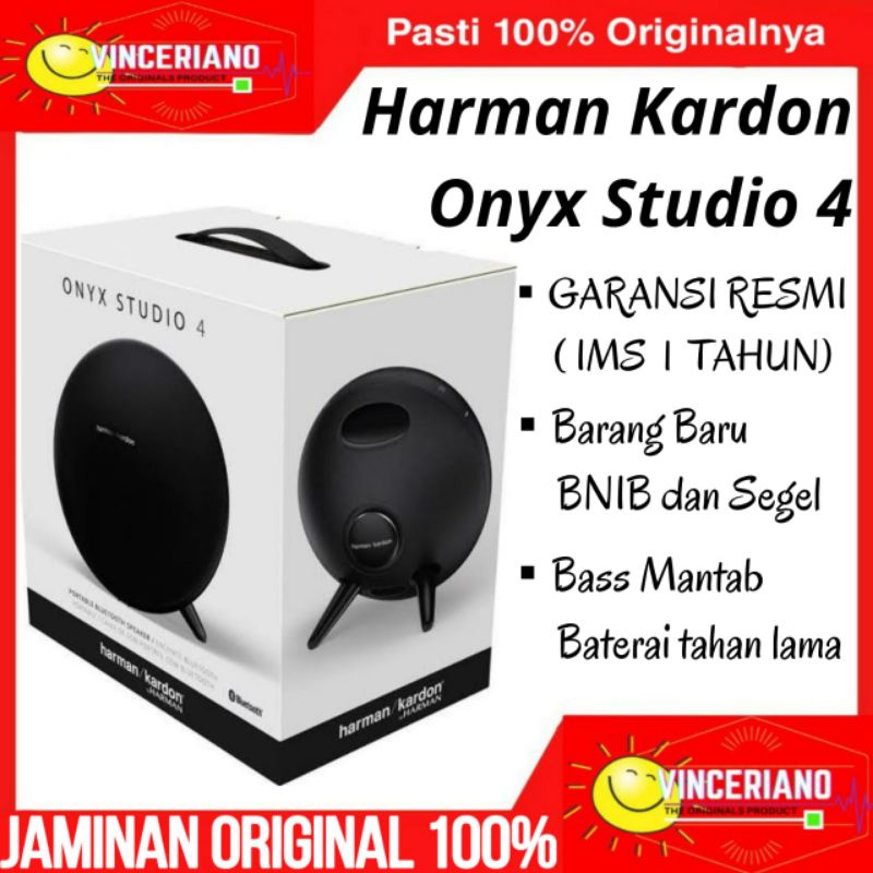 Harman Kardon Onyx Studio 4 100%ORIGINAL BARU & SEGEL Garansi 1 TAHUN  Resmi IMS harman/kardon onyx 