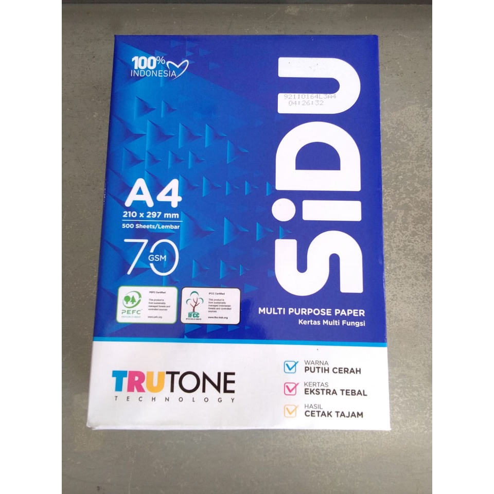 

Sinar Dunia A4 70 Gr