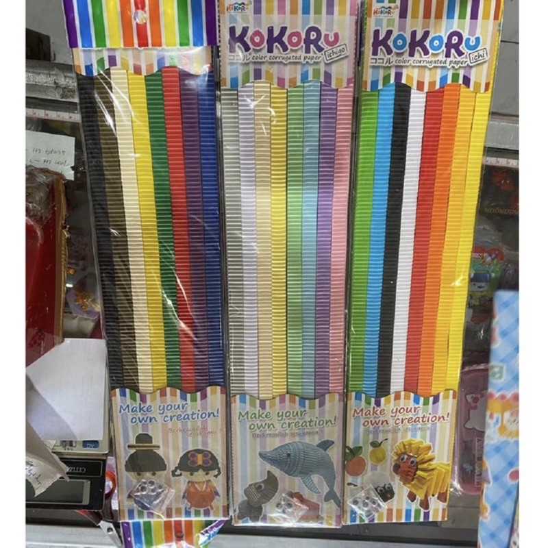 

Kokoru Paper Panjang / Kertas Kokoru / Kertas Kerajinan Tangan / Kertas Prakarya