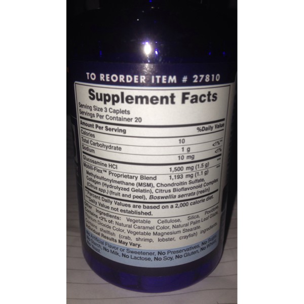 DISKON -  PURITAN Double Strength Glucosamine (60 Caps)