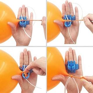 Alat Pengikat Balon GROSIR PRAKARYA MALANG Ballon Knotter Tools Alat DIY Art Pesta Party Happy Birthday Mainan Toys Anak Kids Hias Hiasan Dekor Dekorasi Decoration Ulang Tahun Wisuda Graduation Grad Badut Perlengkapan Peralatan Persiapan Color
