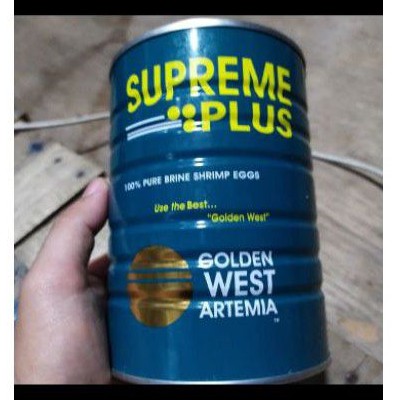 GOLDEN WEST ARTEMIA SUPREME PLUS 425GR (SUPREME KALENG)