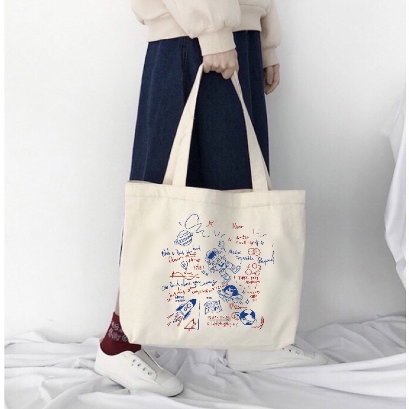 Totebag aesthetic Wanita - Tie Collection