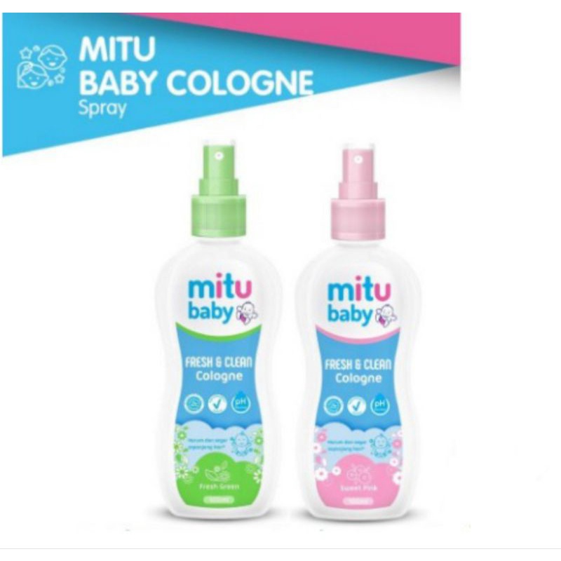 Mitu Baby Cologne 50ml 100ml 50 ml 100 ml