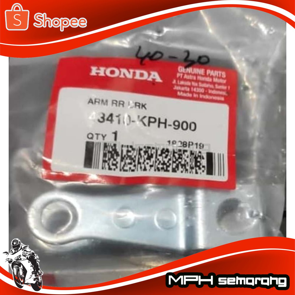 TUAS PEDAL PAHA REM BELAKANG KARISMA SUPRA X 100 125