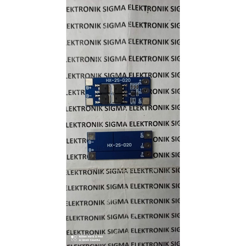 BMS BATERAI LI-FE 2S 2SEL 10Ah (HARGA PERBUAH)
