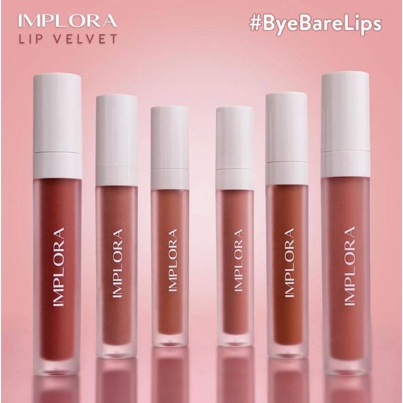 IMPORT - Implora New Lipcream Velvet Matte