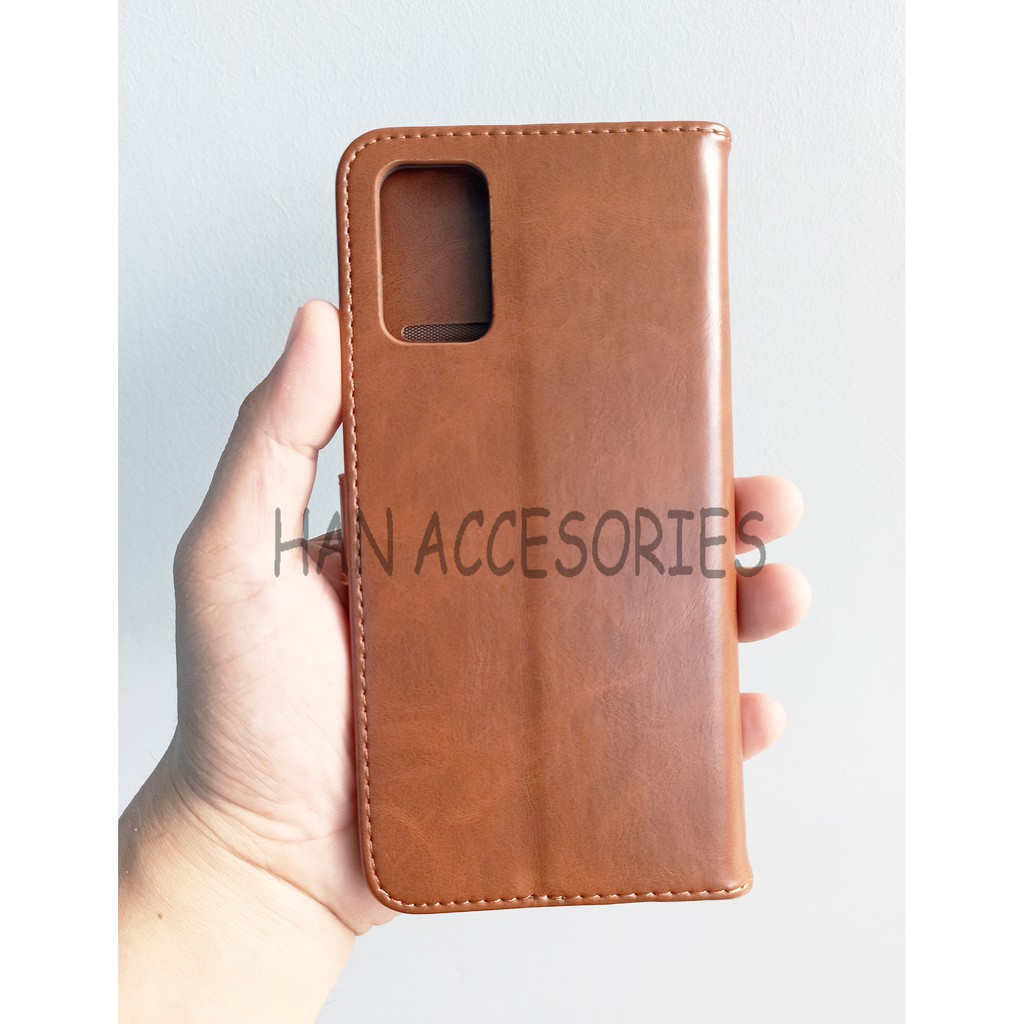 Xiaomi Redmi 9T Original Fashion Selular Flip Leather Case - Flip Cover