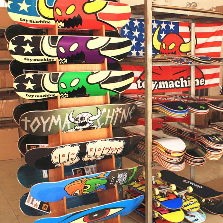 Toymachine 8.08.25 Papan Skateboard Pengganti Permukaan Elastis