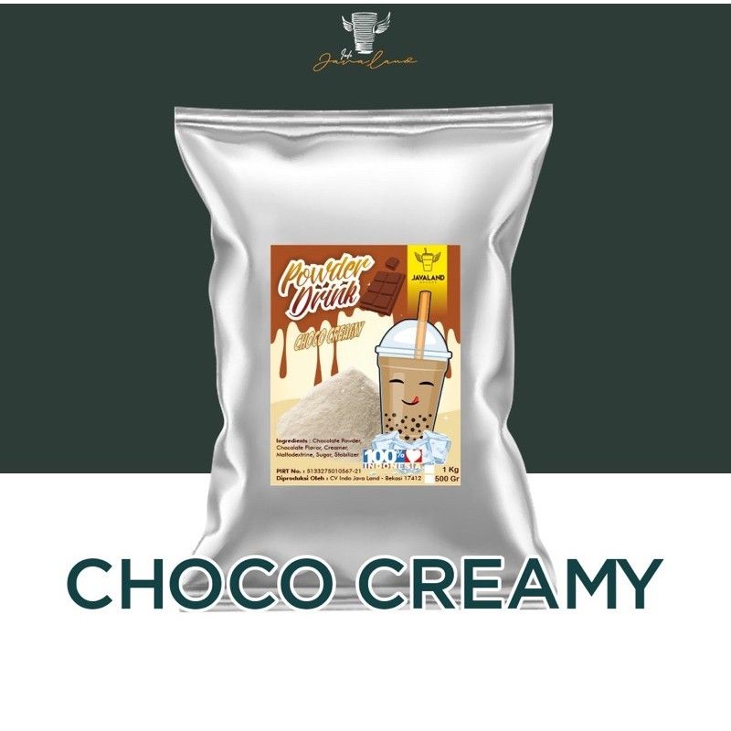 

Choco Creamy. Bubuk perasa minuman (powder drink) Javaland