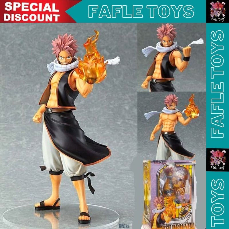 Action Figure Natsu Dragneel Fairy Tail Anime / Action Figure Fairy Tail Natsu Dragneel / PVC Anime 