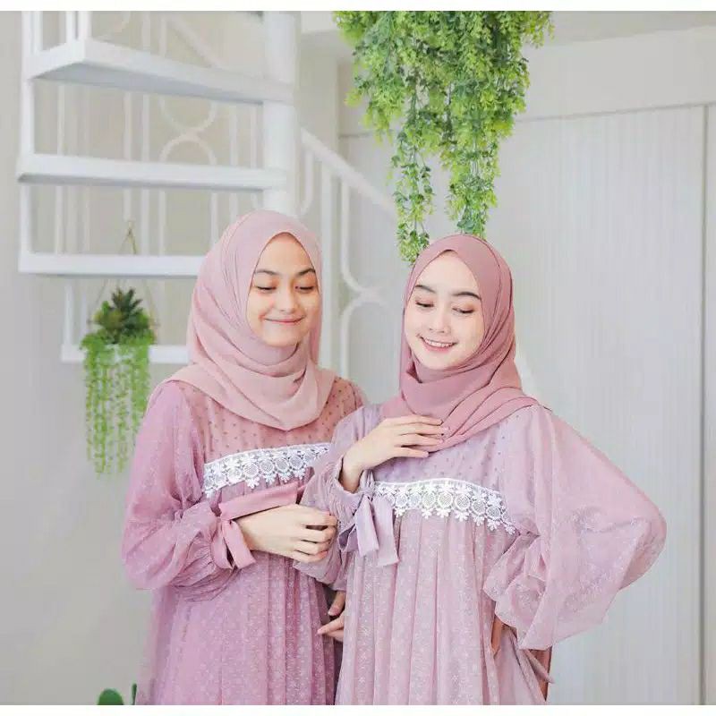 Harga Tile Polkadot Gamis Terbaru Juli 2021 Biggo Indonesia