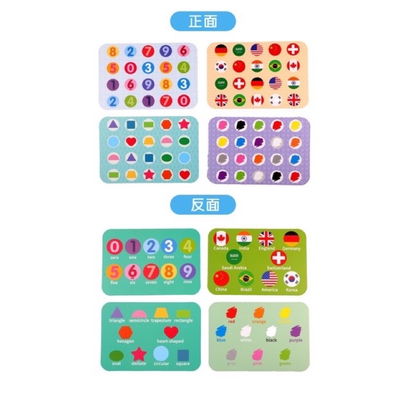 Memory game in tin box - travel games - mainan edukasi anak - melatih ingatan anak