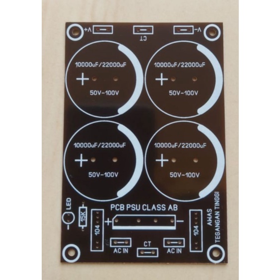 pcb psu/power supply 4 elco
