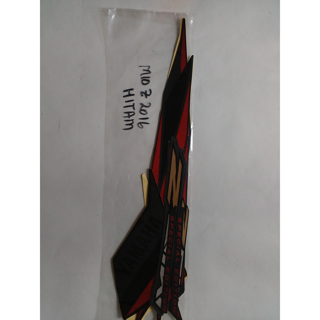 Striping Stripping Stiker Motor Yamaha Mio Z Mio M3 Hitam Zuara