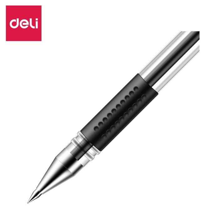 

Cuci Gudang Deli 6600 Gel Ink Pen Pulpen Jel 0.5 - Black / Blue [1 Pack / 12 Pcs] Terbatas