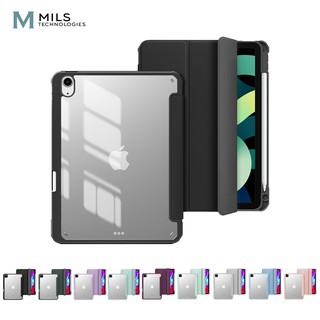 MILS Technologies Acrylic Glass Transparent Clear Case iPad 7 8 9 Pro 11 M1 Air 4 Air 5 10.9 Mini 6 8.3 2018 2020 2021 2022