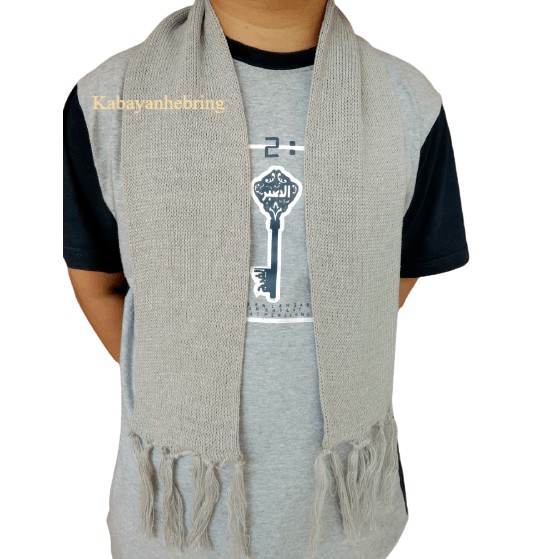 Syal Rajut Handmade Dewasa Scarf Shawl SYAL POLOS TEBAL