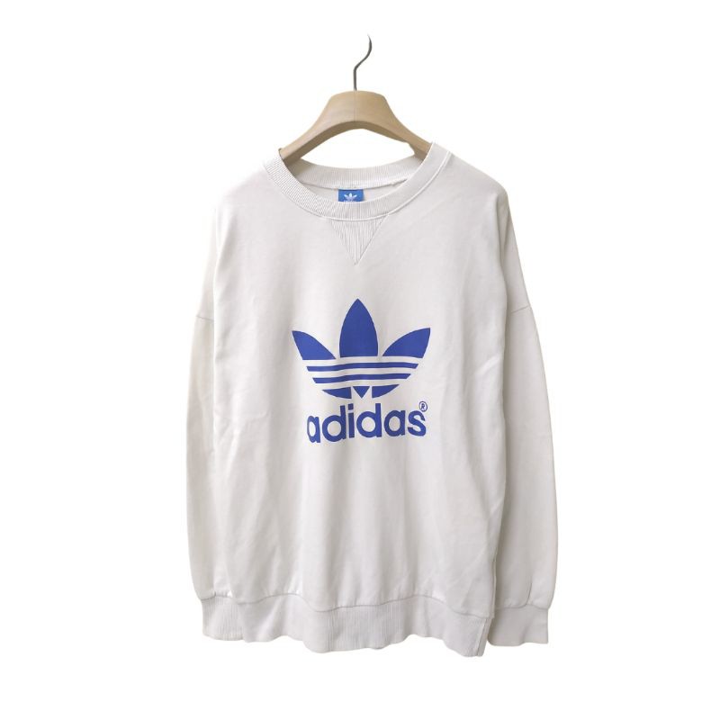 harga crewneck adidas trefoil