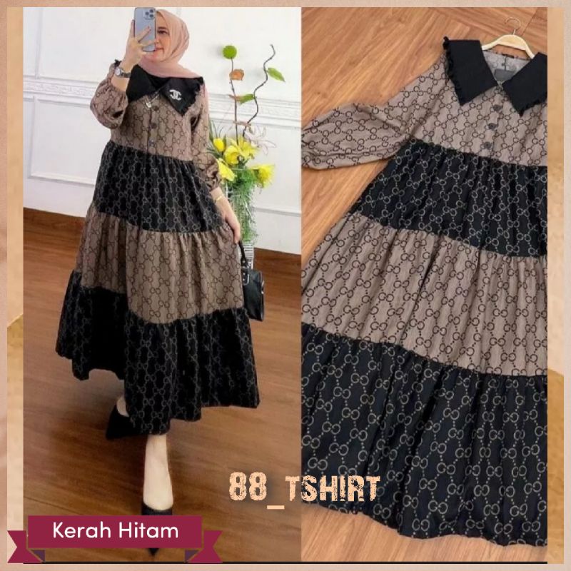 MIDI DRESS GUCCI MIDI GAMIS RAYON MIDI VIRAL
