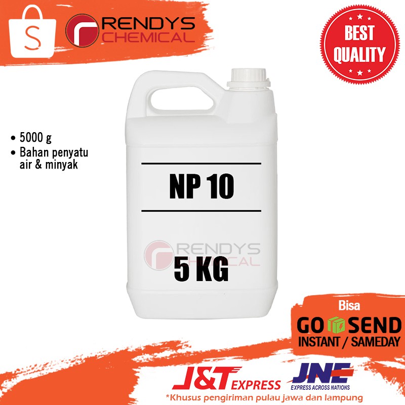 NP 10 Nonylphenol Ethoxylate 10 5Kg - Surfactant - Emulsifier