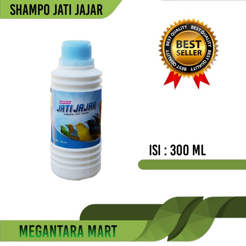 Sampo burung jati jajar 300ml pembasmu kutu burung