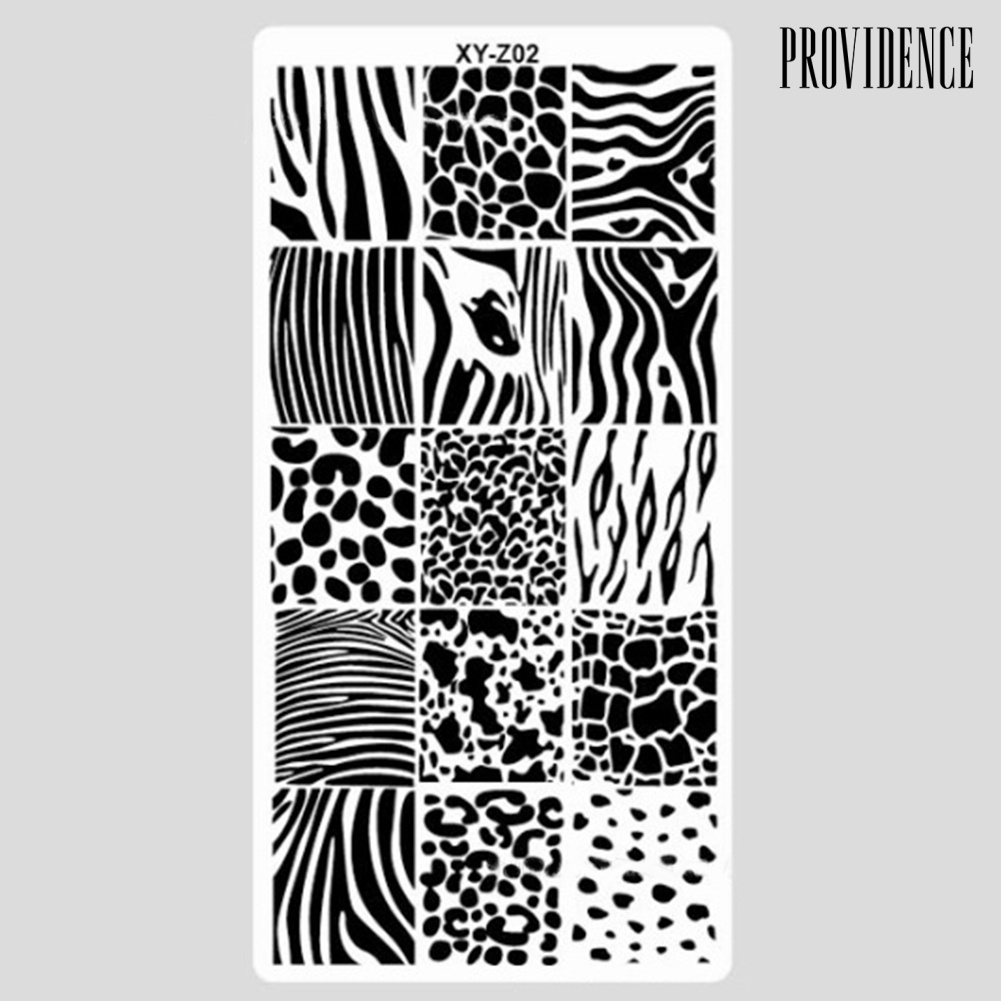 Providence Fashion Pattern Nail Art Polish Stamping Plates Templates Women Manicure Tool