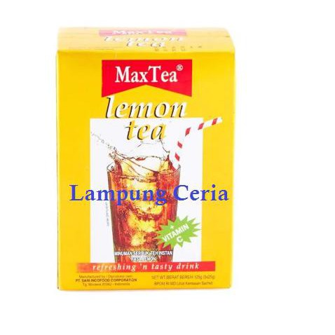 

Teh Lemon Maxtea Lemon Tea Box 5x25g