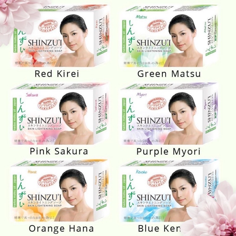 Shinzui Skin Lightening Soap - Sabun Batang - 80gr