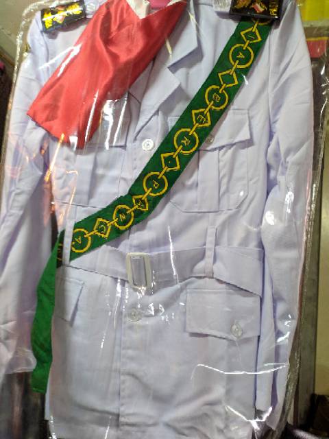 BAJU PDU PASKIBRA STELAN cewek cowok