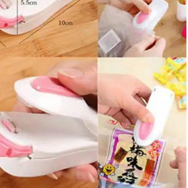 BESTSELLER HKHeat Sealer plastik portable alat pres perekat plastik mini