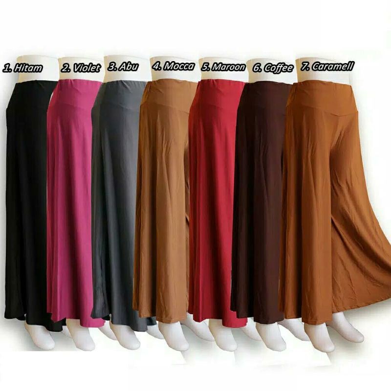 CELANA KULOT JERSEY PANJANG WANITA/CELANA PANJANG JERSEY