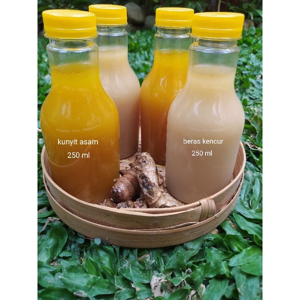 

Jamu Mbok De 4 botol @250 ml | Beras Kencur | Kunyit Asam | Healthy Drink