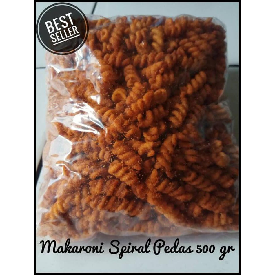 

Hotlist Makaroni Spiral Rasa Pedas Gurih 500 Gr