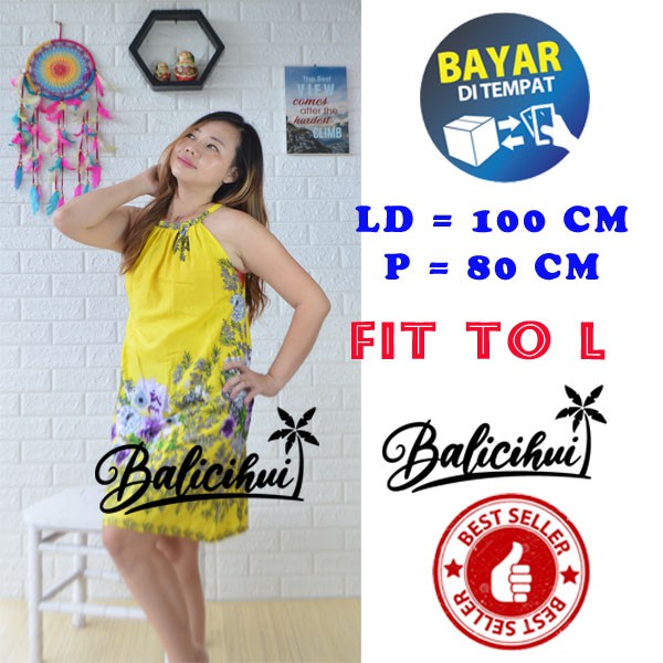 Balicihui Dress Fany Dress Wanita Dress Bali Dress Pendek Wanita Daster Wanita Daster Bali