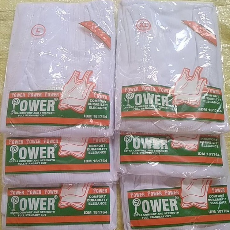 kaos kotang power / remaja cowok