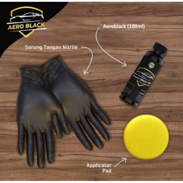 Aero black original-penghitam body