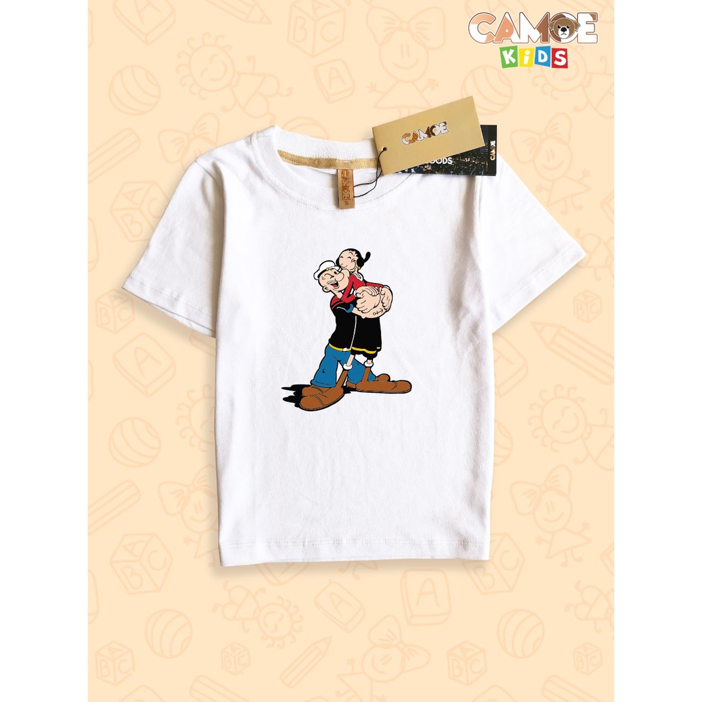 Baju kaos anak kids Popeye and olive