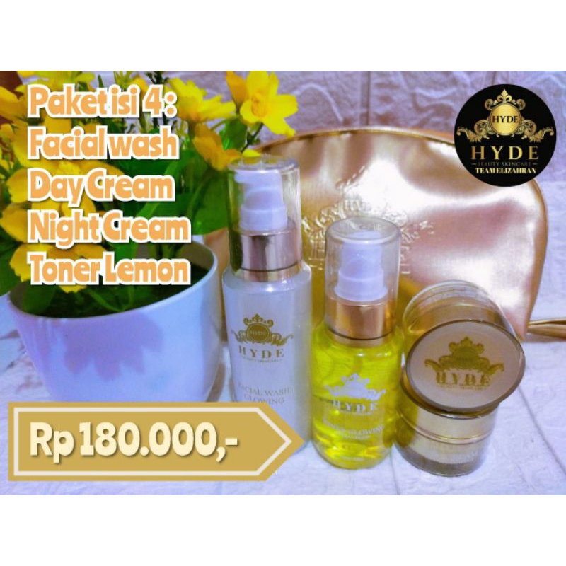 Hyde beauty skincare Facial Wash | Toner | Night Cream | Day Cream
