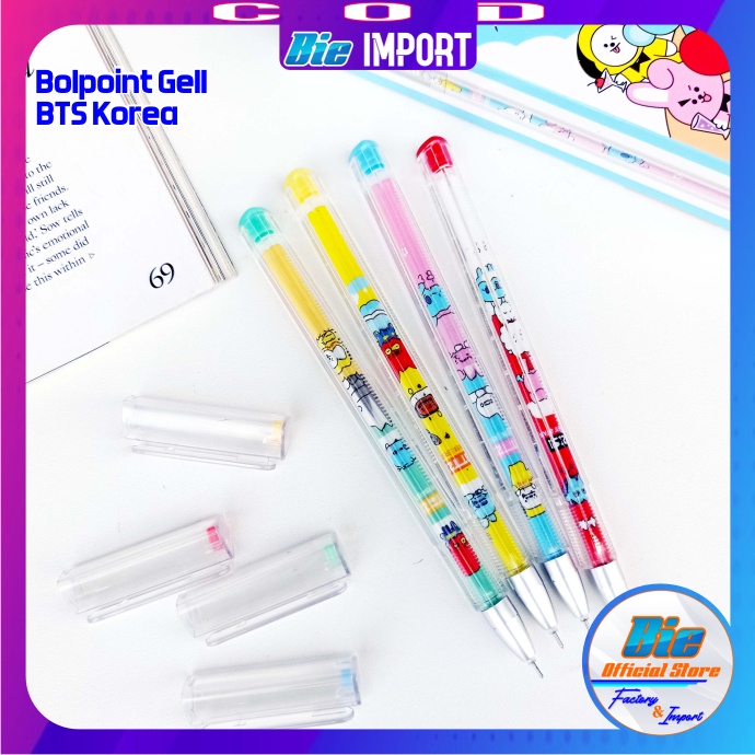 Bolpoint Karakter Lucu BTS Korean Style Impor Best Seller