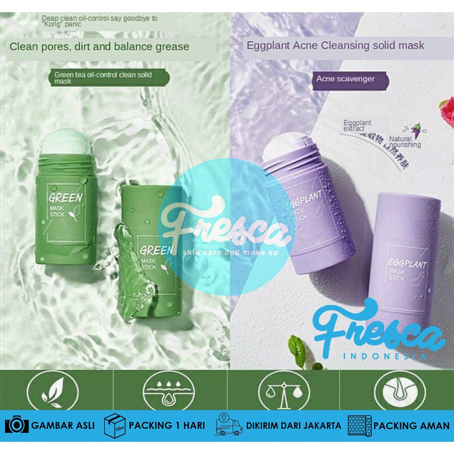 MEIDIAN Green Mask Stick Masker Stick Green Tea MEIDIAN Original 100%