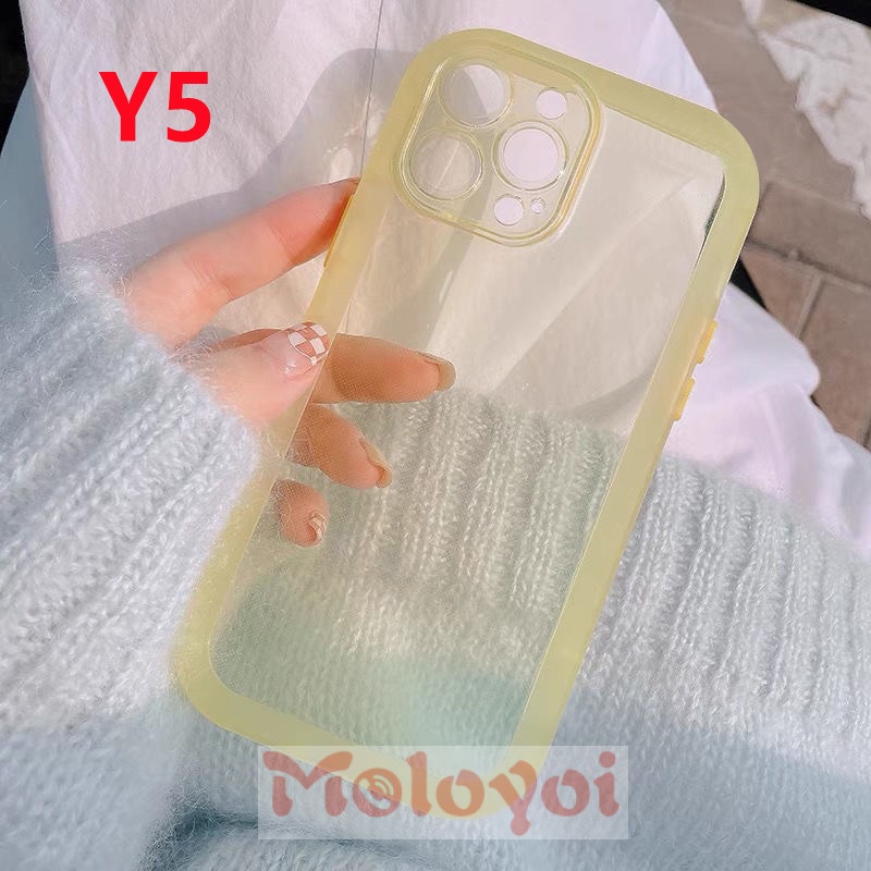 Soft Case TPU Warna Permen Polos Tahan Debu Untuk IPhone 12 11 Pro Max X XR Xs Max